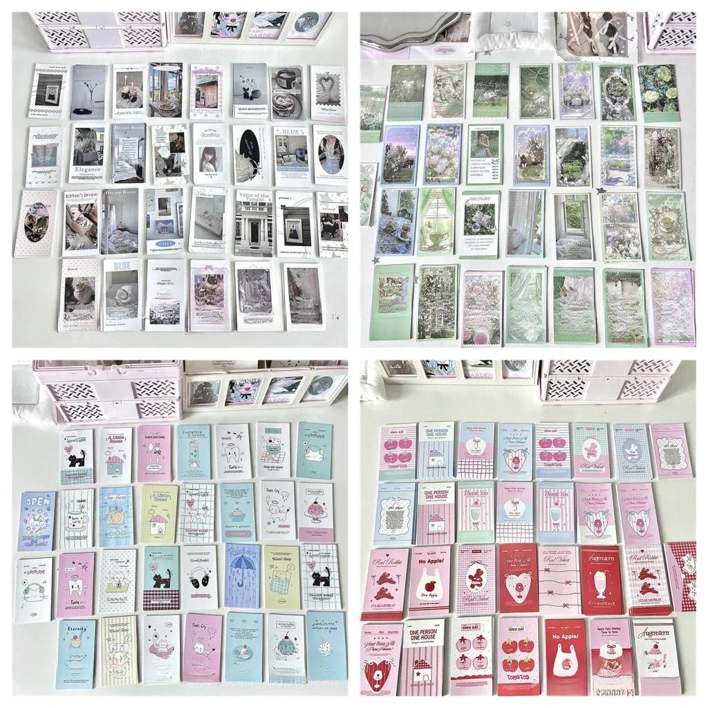 30Pcs Korean INS Beautiful Life Little Things Sealing Sticker Kawaii Girl Photocard DIY Packing Decoration for Bubble Bag Carton