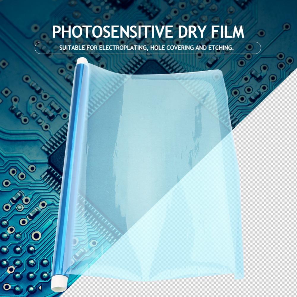 Vysoce rozlišená fotocitlivá suchá fólie Přenosná PCB suchá fólie Fotorezist list Etchovací roztok
