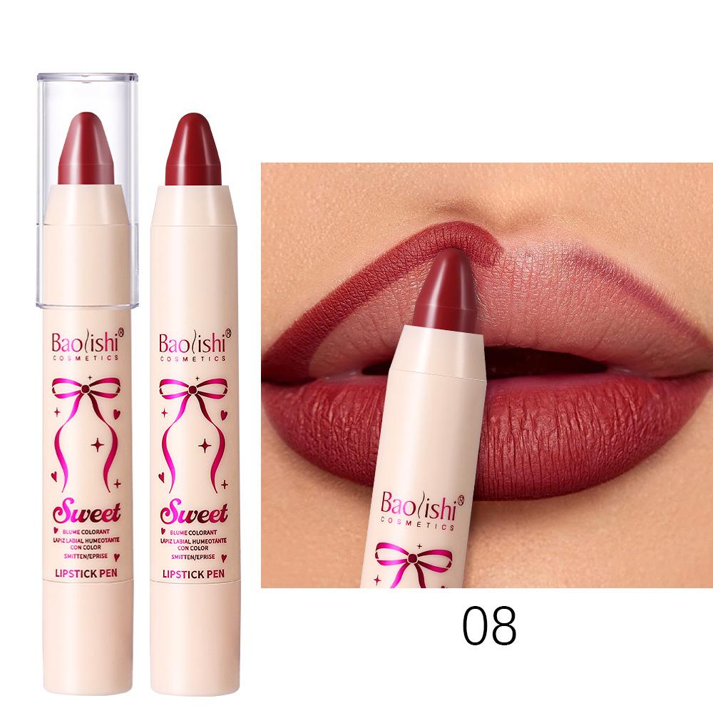 

12 Цветов Карандаш для губ нюдово-розовый контурный тинт макияж водостойкий стойкий увлажняющий карандаш помада ручка макияж для губ