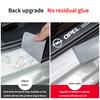 New Car 3D Carbon Flber Car Door SIll Protector Scratch Proof Tape For Opel Insignia Astra Antara Meriva Zafira H G Corsa