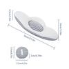 Lumbar Pillow Quick Rebound Improve Spinal Posture Sleeping 3D Extended Buckwheat Hull Lumbar Functional Pillow Bedroom Supply