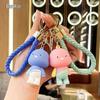 Whimsical Dragon Keychain: Cartoon Doll, Fun Rice Crispy Design, Car/Bags Accessory, Small Gift