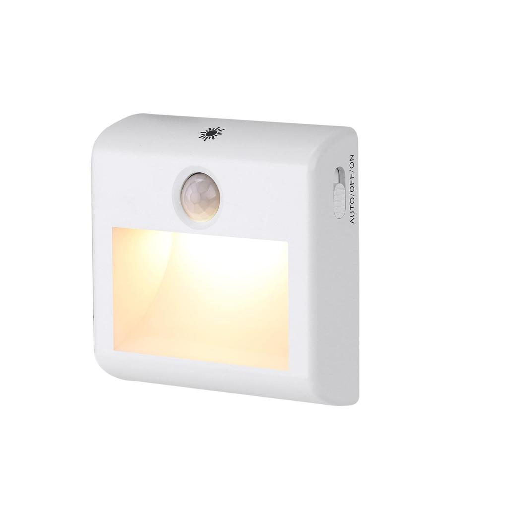 LED Motion Sensor Night Light - Energy-Saving, Eye-Friendly for Hallways, Staircases, and Kickboards