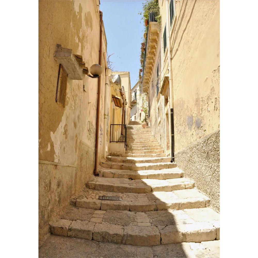 Italy Sicily Mediterranean Coast Posters Modern Landscape Posters and Prints Canvas Painting Decor Living Room Home Decoration