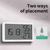 Indoor Baby Room LCD Thermometer High Precision Temperature And Humidity Monitor With Hanging Hook For Easy Installation