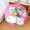 Diddl Love And Friendship In Pastel Umbrella Folding umbrella, automatic umbrella 8-Frame for Travel, camping Use Gift for Halloween Christmas