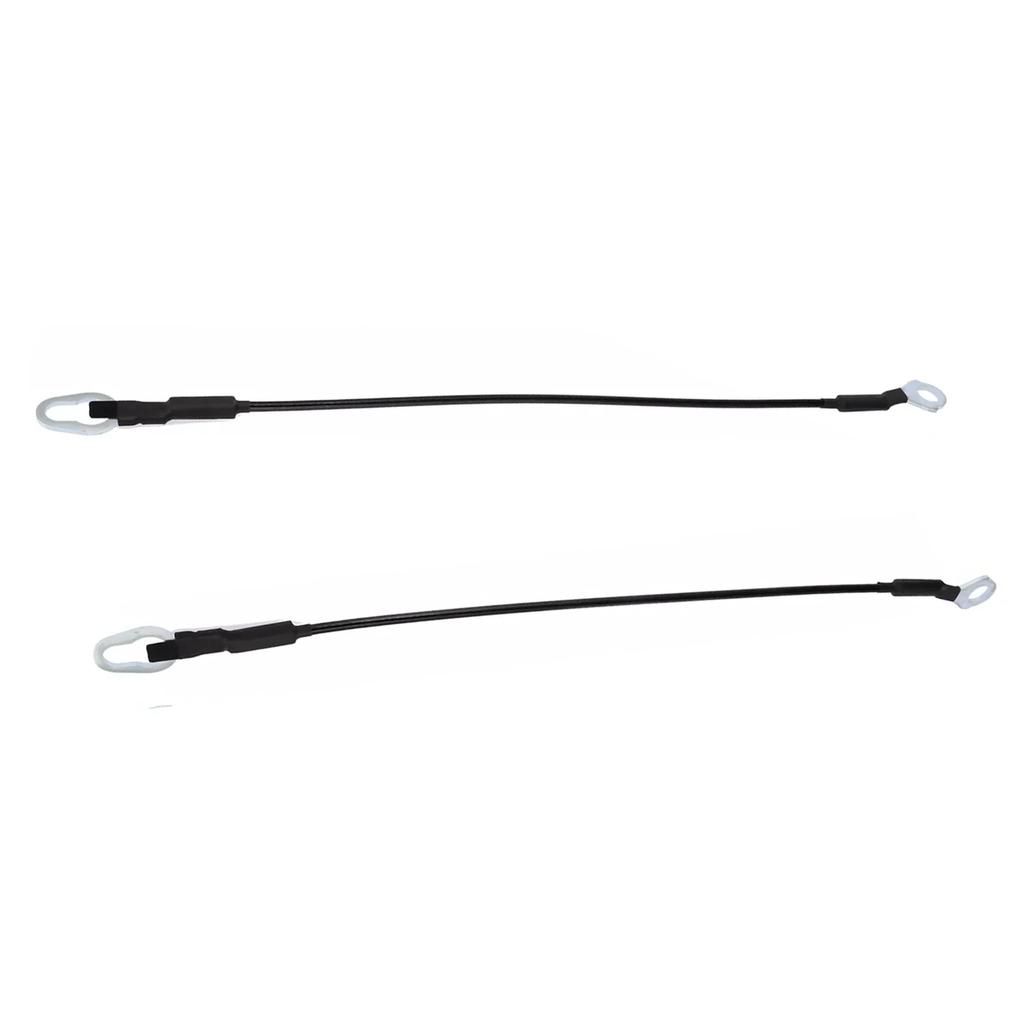 2pcs Tailgate Tail Gate Rear Support Cable Strap For Ford For F150 F250 F350 83-96 Part Number E3TZ9943052B E3TZ9943053B E8TZ994
