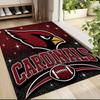 Arizona Cardinals Football Carpet Rug Soft Washable Anti Slip Home Living Room Sofa Mats Personalized Christmas Rug