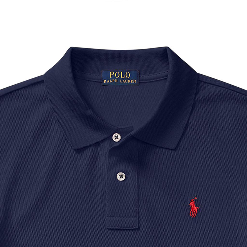 Polo Ralph Lauren T-Shirt Ss22 Color Logo Embroidered Polo Shirt Kids Tops Navy-Blue CWPOKNIYN820137-410