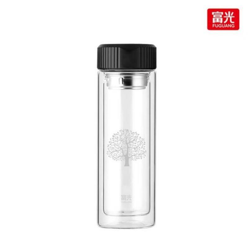 Fuguan Zhiyue Double-Layer Borosilicate Glass Cup