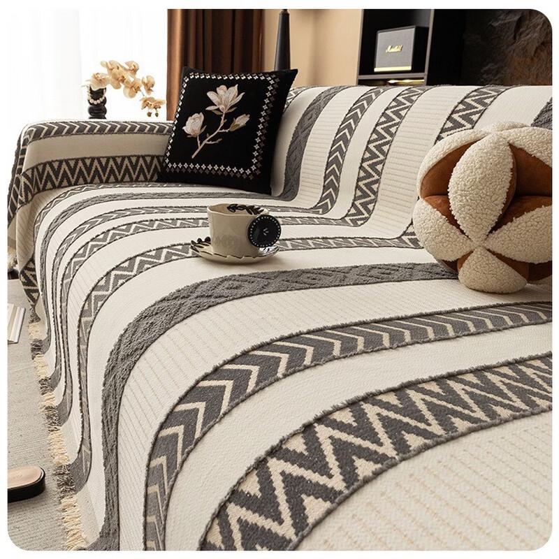 Hanton Luxury Chenille Sofa Mat Cover