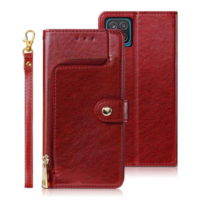 Pouzdro na zip pro peněženku Vivo Y31 Y51 2020 V21E V21 V20 SE V23E Honor 50 10X Lite 7A 8A 8S Kryt Flip PU kožené pouzdro Slot na kartu Šňůrka na telefon nárazník