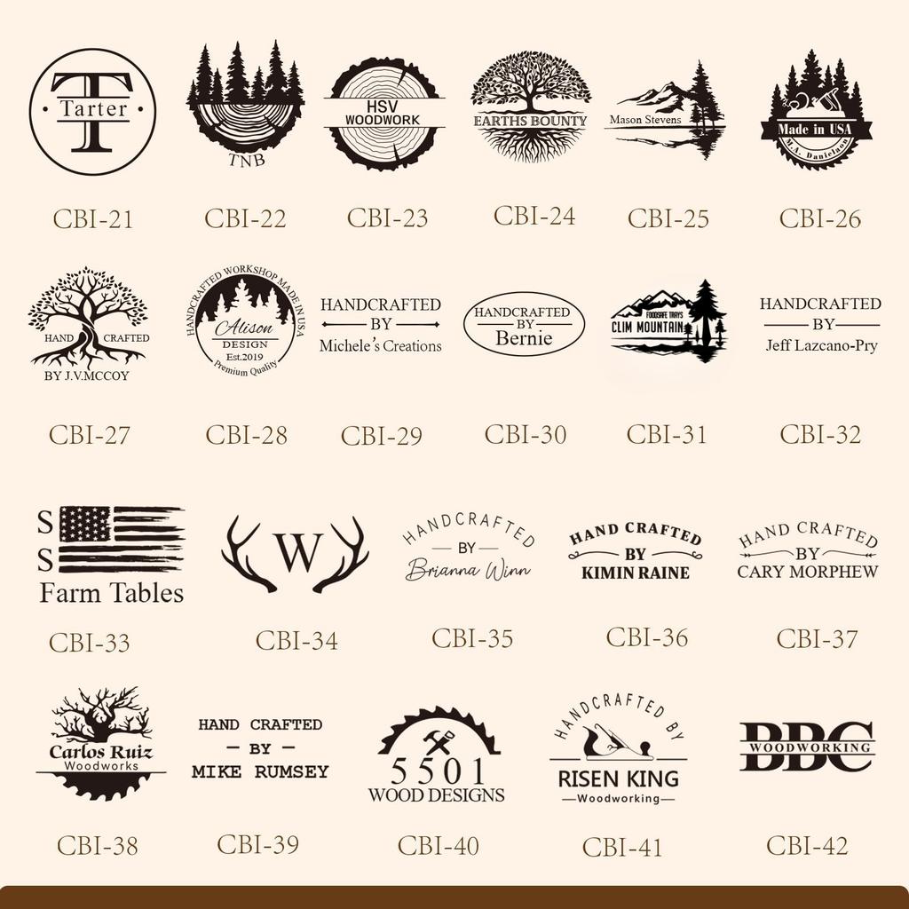 Personalized Custom Branding for Hamburgers, Steak, Bread, Wood, – BBQ Accessory Gift for