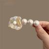 Korean Style Flower Hair Clip Sweet Duckbill Clip Camellia Pearl Side Clip  Hair Accessories