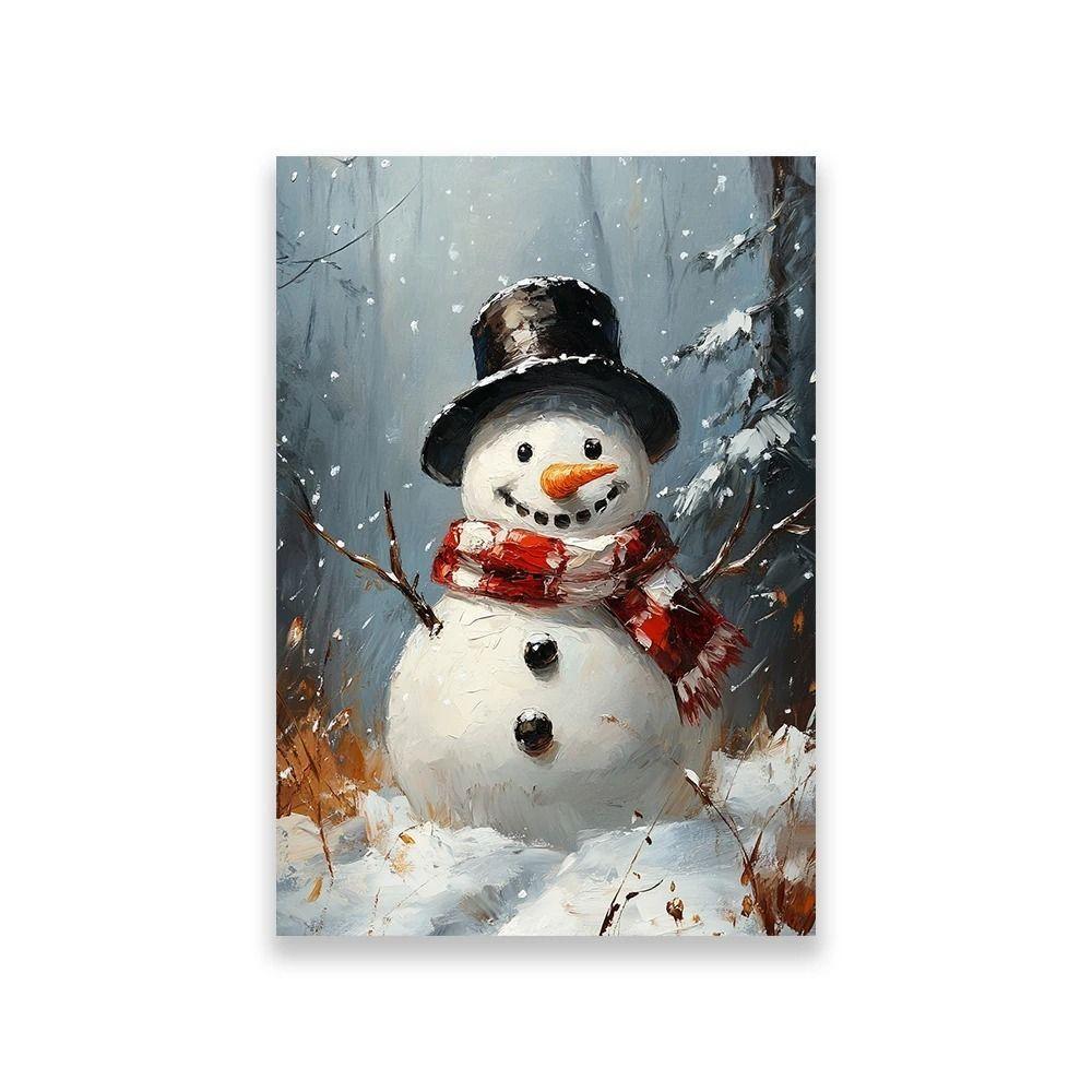 Vintage Christmas Metal Wall Decoration, Holiday Sticker Sign