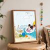 Disney Mickey Donald Beach Paint By Number Kit Drawing Canvas DIY Picture Home Decor Art Wall Painting Gift For Living Room Decor Set