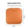 Original Nappa Leather Car Seat Cushion: Breathable, Universal, Ventilated, Single Driver's Seat for All Seasons.