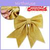 Elegant Christmas Bow Diy Ornaments With Soft Pearl Cotton For Festive Decor