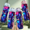1PC Neon City Street Cyberpunk Art Print 750ml Color Plastic Sports Water Bottle Leakproof Flip Straw Lid Suitable for Sports Office Home Use