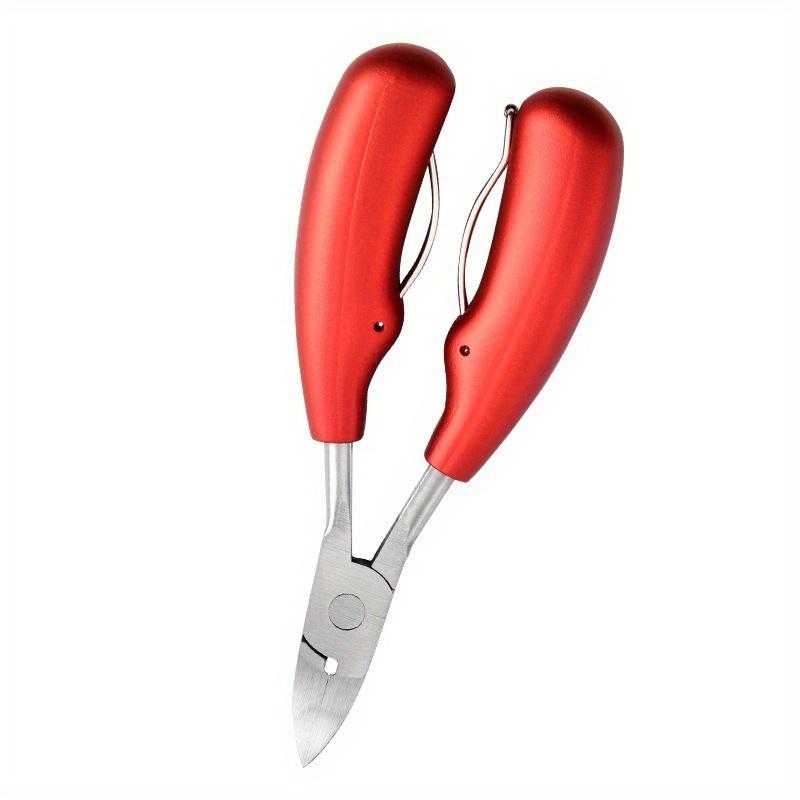 Edelstahl Nagelknipser Nagelrillenmesser Scharfe Spitze Nagelknipser Adlernasen-Zange Zehenknipser