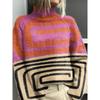 XS-6XL A Variety of Optional 2025 Latest Christmas Abstract Print Casual Outerwear Sweater