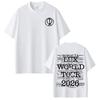 Summer Singer Rosalia Lux Album Tour Print T-shirt  Fashion T-shirt Short-sleeved Casual Cotton Harajuku Comfort T-shirt