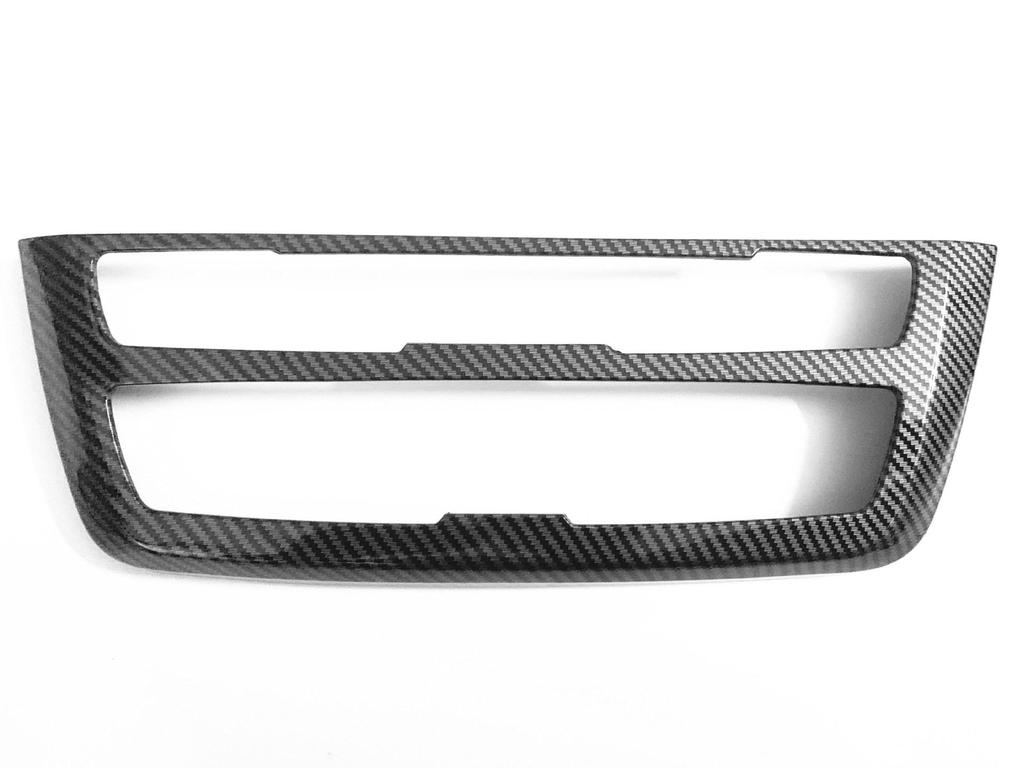 BMW 3 & 4 Series F30 GT Center Console Air Conditioning Panel Carbon Fiber Trim