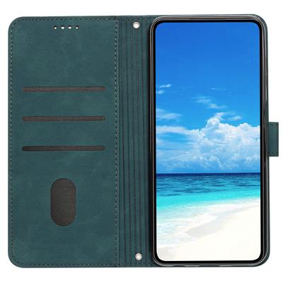 Pouzdro pro Samsung Galaxy A56 5G Stojánek na sledování PU kůže Kryt na telefon Vytištěný vzor