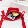 Large Capacity Crossbody Coin Purse for Kids - Cute Chinese New Year Design