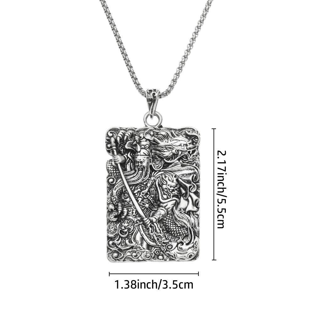 Gift Guan Gong Cool Necklace Pendant Male Yibo Yuntian Guan Erye