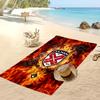 Fulham Football Print Beach Towel, Large Soft Quick Dry Towel for Beach Camping Swimming