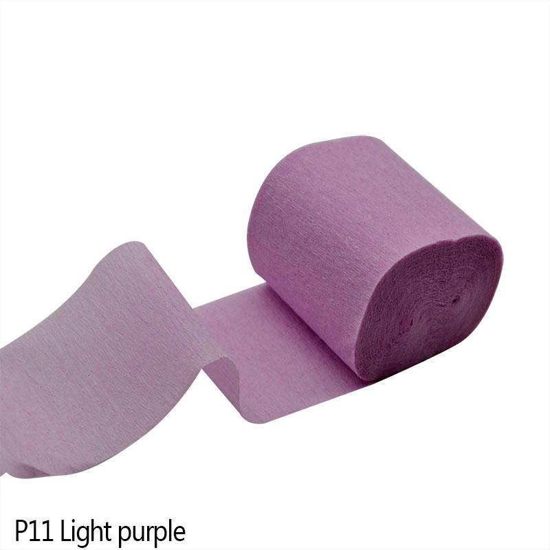 32ft 10m Crepe Paper Streamers DIY Paper Garland Photography Backdrops  For Wedding Birthday Party Baby Shower Venue Decoration