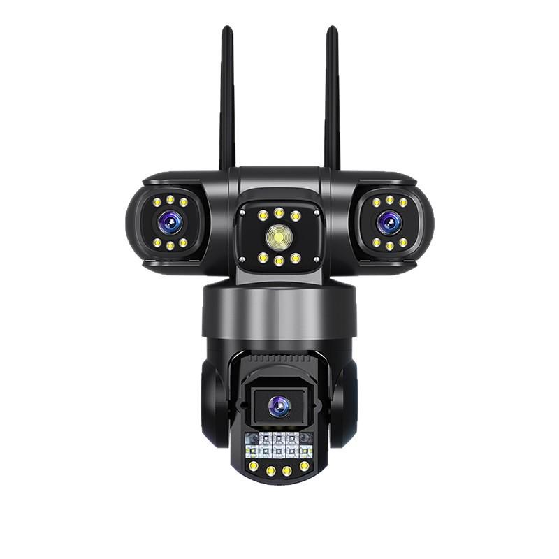 V380 Multi-Lens Wireless Monitoring Camera with Remote Intercom