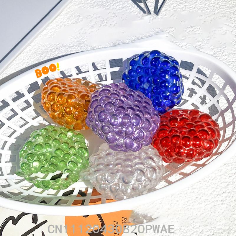 Creative Explosion Beads Noisy Ball Stress Relieving Toys Slow Rebound Toy Fidget Toy Children Decompression Toys