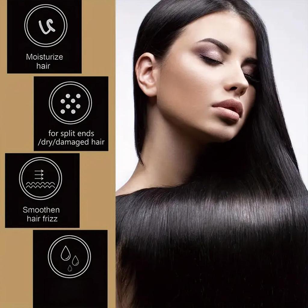 Essential oils provide nutritious hair care to transform your hair, creating strong, shiny, and wrinkle free hair