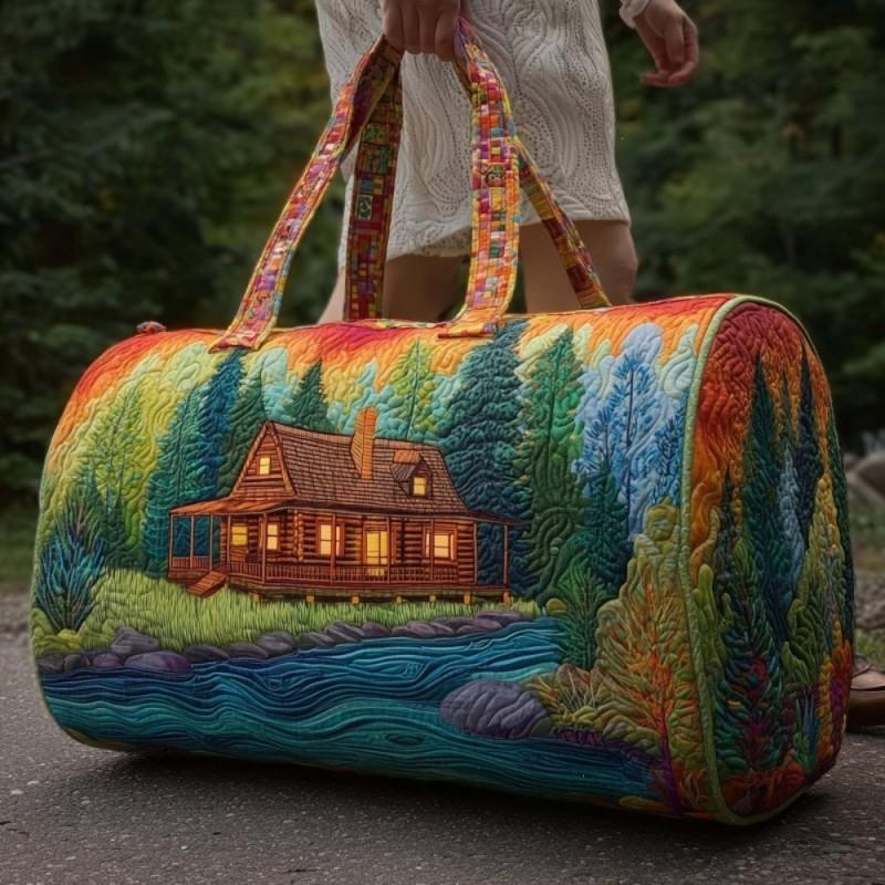 Small Animal Sunflower Print Travel Bag Unisex Gym Sports Large Capacity Weekend Overnight