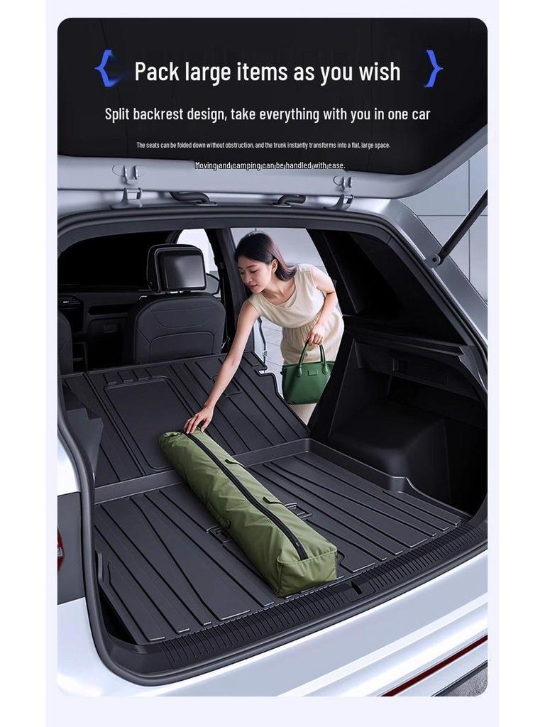 Ideal i6 TPE Trunk and Tail Box Mat - Odor-Free and Custom Fit