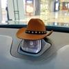 Dog & Cat Clothing Cowboy Style Star Pet Hat with Chin Strap