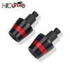 For DUCATI Monster 695 696 796 797 821 1200 DIAVEL XDIAVEL 1200S Motorcycle CNC End Plug Slider Handlebar Grips Ends Caps Cover