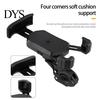 Car Phone Mount Navigation Bracket One Click Quick Lockout 360 Degrees Rotation Anti-shaking Mobile Widely Compatible Handlebar Holder Accessories