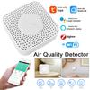 Tuya ZigBee 6 IN 1 Smart Wi-Fi Air Quality Detector PM2.5 Formaldehyde VOC CO2 Temperature Humidity Air Box Sensor Via Alexa