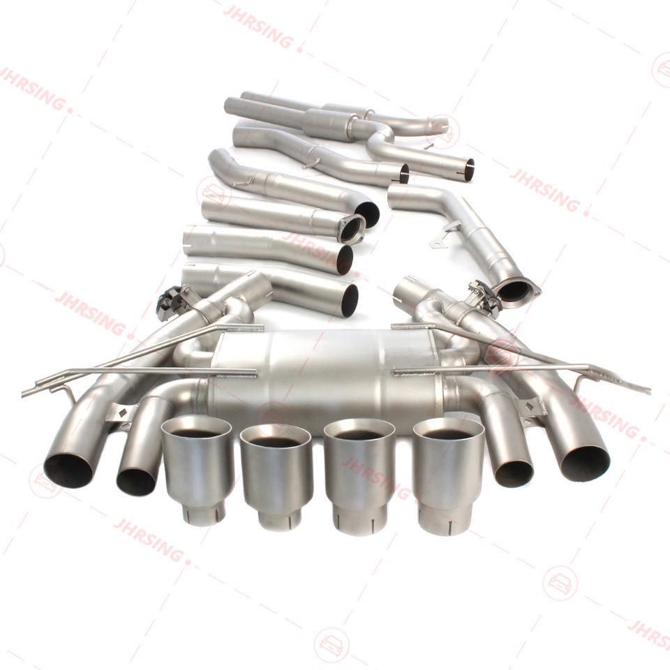 BMW M3/M4 G80/G82 3.0T Cat-Back Exhaust with Original Valve Installation