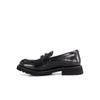 Daks Women S ShoeS 5cm Semi dreSS Chunky Loafer Drf503ba10  Black 