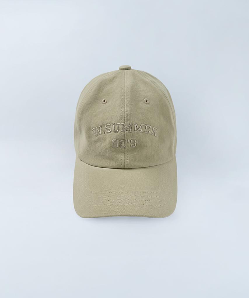 WITHOUT SUMMER Summer Logo Cap_Beige