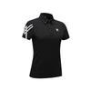 ANEW GOLF Women Sm Logo Point Short T-Shirt_Bk