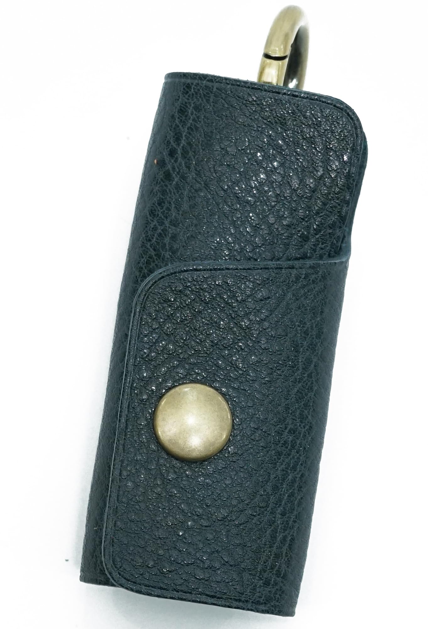 

Turquoise Himeji Leather Key Case with Mini Key Case for Men and Card Smart Key Smart Key Genuine Tanned Cowhide Key Key Car Key Popular [Prof Line]