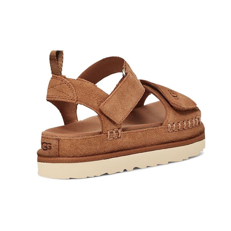 UGG Goldenstar Outdoor Slide Sandals Women Sandals Chestnut-Brown 1117954-CTSD