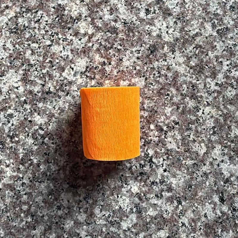 4.5cm x 10m Colored Crepe Paper Roll for Crafts and Balloon Streamers