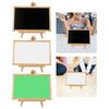 Small Wooden Chalk Board Sign with Stand for Wedding and Events Multipurpose
