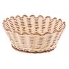 Hand - Woven Snack Basket Storage Basket (Imitation Rattan Basket) Handmade Kitchen Picnic Bread Container Storage